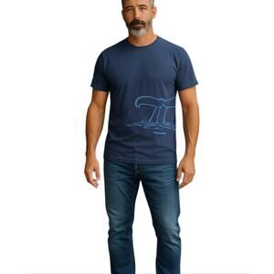 Crazy Shirt Whales Tail Pima Cotton T-Shirt Medium NEW